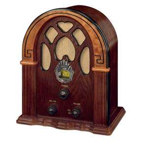 Crosley Walnut Antique Companion Radio CR31 New  