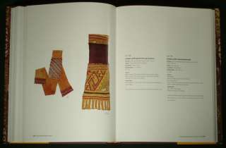 BOOK Ancient Precolumbian Textile Art chavin nazca Peru  