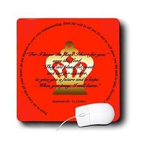   with bible verses from Proverbs Jeremiah   Mouse Pads Electronics