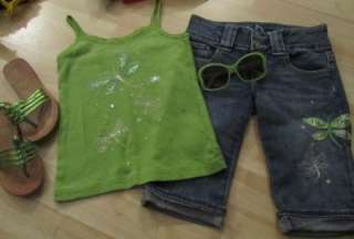 Rain forest Gap outfit size 5 5t girls 3 pc lot Dragonfly Set Glasses 