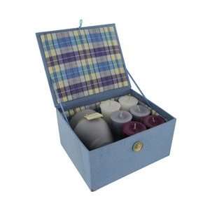  CANDLE GIFT BOX MEREDITH  BOX SET CONTAINS ONE LAVENDAR 