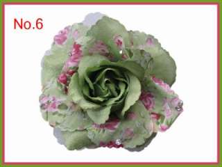 18 Girls Clip Rose Lotus Chrysanthemum Flower 78 No.  
