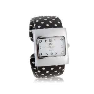  Speckled Pattern Japanese Movement Girls Watch Leather 