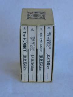Tolkien THE HOBBIT & THE LORD OF THE RINGS (4 Vol. Boxed Set 