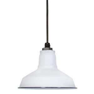  Ivanhoe Dino 12 Porcelain Pendant in White with 8 Black 
