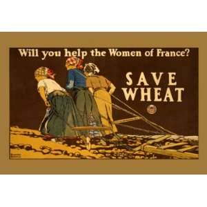  Save Wheat 24X36 Giclee Paper