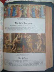 1953 CATHOLIC HOLY BIBLE FAMILY ROSARY EDITION TO JESUS THROUGH MARY 