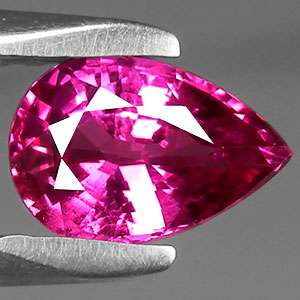 58 CT MUSEUM PEAR CUT NATURAL UNHEATED PINK SAPPHIRE  