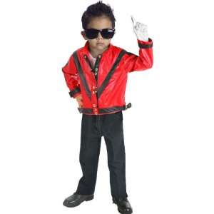   Toddler Michael Jackson Thriller Costume Jacket (Sz 4T): Toys & Games