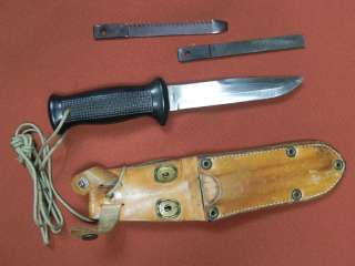 Czechoslovakian Czech Soviet Russian Made VZ 75 Fighting Knife Sheath 