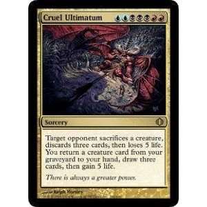   the Gathering   Cruel Ultimatum   Shards of Alara   Foil Toys & Games