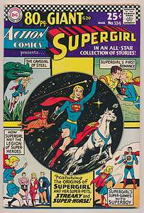   COMICS #334 F, Supergirl, 80 Page Giant G20, DC Comics 1966  