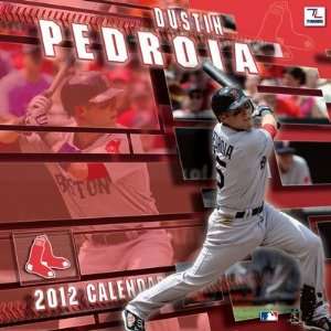  MLB Boston Red Sox Dustin Pedroia 2012 Wall Calendar