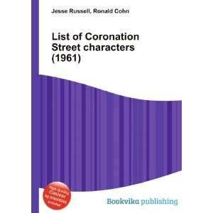  List of Coronation Street characters (1961) Ronald Cohn 