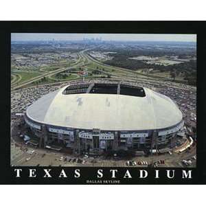  Unframed Texas Stadium Dallas Cowboys Large Aerial Print 