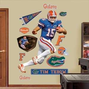 Tim Tebow Florida NCAA Licensed Fathead Wall Graphic  