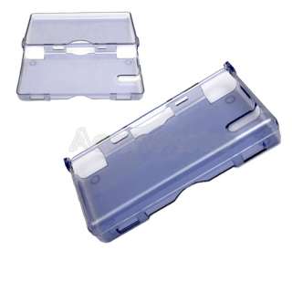 BLUE Crystal Hard CASE Cover for Nintendo DS Lite DSL  