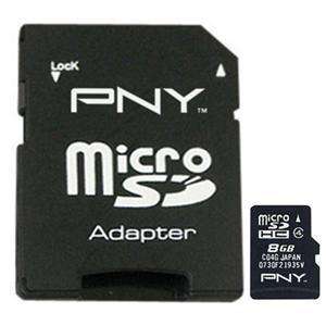 PNY 8G micro SD card for Motorola Driod Pro smart phone  