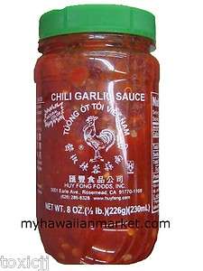 Vietnamese CHILI GARLIC SAUCE spicy 8oz  