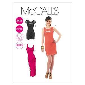  McCalls Patterns M6348 Misses/Miss Petite Dresses In 2 
