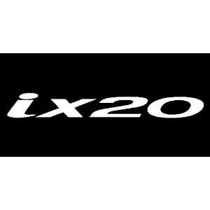  Hyundai ix20 Windshield Vinyl Banner Decal 32 x 4 Everything Else