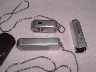 Minox III Spy Camera w Flash/Meter/Cases Vintage  
