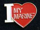 love my us marine heart hat pin usmc marines