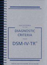 Diagnostic Criteria from DSM 4 by American Psychiatric Association 