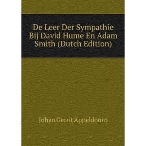  De Leer Der Sympathie Bij David Hume En Adam Smith (Dutch 