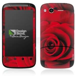  Design Skins for HTC Desire S   Red Rose Design Folie 
