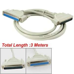  Gino DB37 37 Pin Male to Female 3 Meters 28AWG Printer 