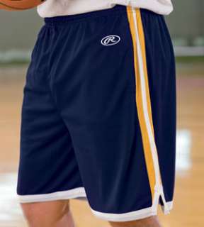 Rawlings Mens Athletic Flatback Mesh Shorts 5 COLORS  