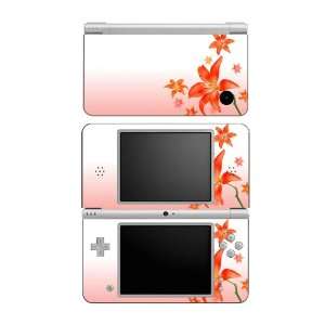  Nintendo DSi XL Skin Decal Sticker   Flying Flowers 