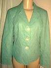   Womens Aquashell Quilted Genuine Leather Jacket sz:2 $998 NWT