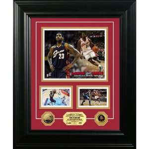  LeBron James 2009 10 NBA MVP Marquee 24KT Gold Photo 