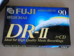Fuji DR II 90 Hi Bias Cassette Tapes for the Best Decks  