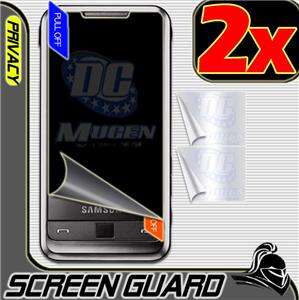 PRIVACY Quality Screen Protector Guard Shield for Samsung i900 i908 