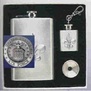  Air Force Flasks and Funnel Gift Set