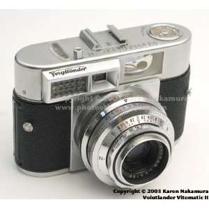  Vitomatic 2 Voigtlander Camera with Case and Lens 
