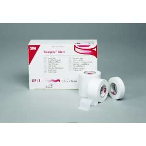 3M Transpore White Surgical Tape TRANSPORE TAPE WHT 2 IN X 10YD Box of 