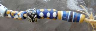 VINTAGE AFRICAN STRAND OF TRADE BEADS MILLIFIORI AFRICA  