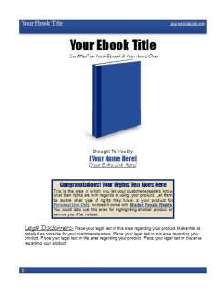 EZ eBook Templates 5 Volumes Includes OpenOffice CD ROM  