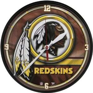  Washington Redskins   Logo Clock NFL Pro Football: Home 