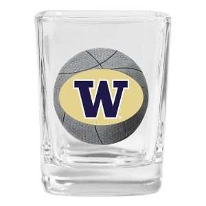  Washington Huskies NCAA Basketball Square Shot Glass 