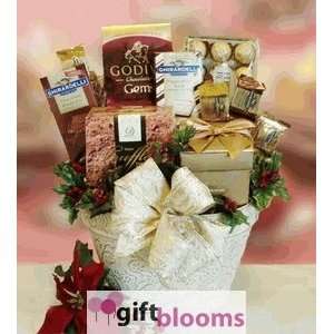   : Godiva & Truffles All Chocolate Holiday Gift Basket: Home & Kitchen