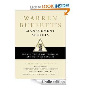 Warren Buffetts Management Secrets: David Clark, Mary Buffett:  