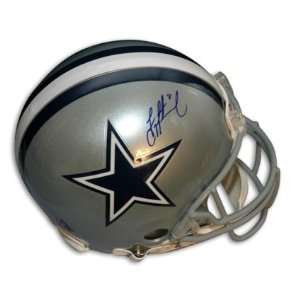    Troy Aikman Signed Cowboys NFL Pro Helmet: Sports & Outdoors