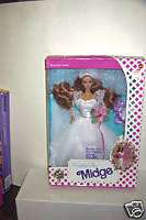 Wedding Day Midge/Alan/Barbie/Ken/Kelly & Todd Dolls  