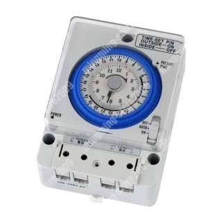 Power Reserve 100 240V AC Timer Switch Time Controller  