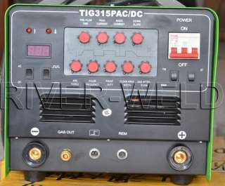 TIG AC/DC Impulse square wave inverter welder TIG315P ACDC